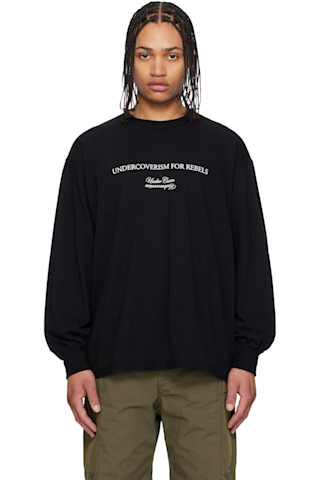 UNDERCOVER: Black UP1F4807 T-shirt | SSENSE