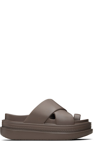 靴 26ss sacai Foam Multiple Sole Sandals 27 Sacai: Foam Multiple Sole Sandals (Black) | DSMNY E-SHOP