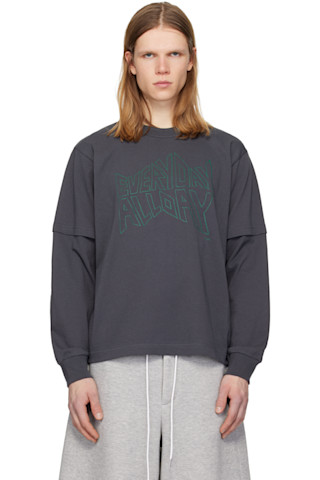 sacai L/S T-Shirt ロンT チャコールグレー サイズ2 261445M213016_1.jpg