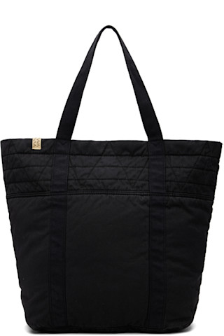 visvim: Black Medium N.A.P. Tote | SSENSE