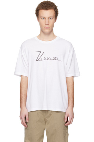 visvim: ブラック Jumbo S/S 'Visvim' Tシャツ | SSENSE 日本