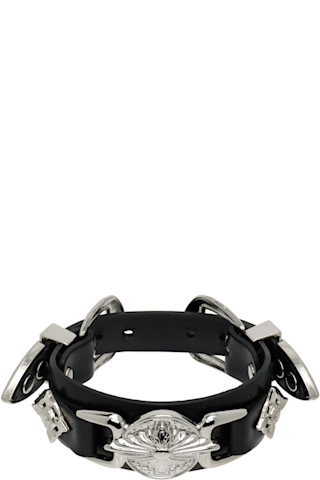 Toga Pulla: Double Buckle Bangle Bracelet | SSENSE