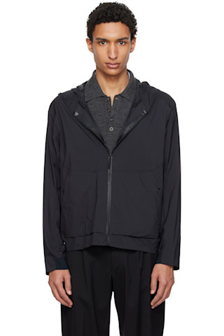 Veilance: Black Demlo Hoody Jacket | SSENSE Canada