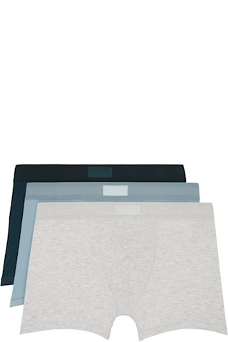 SKIMS ボクサーブリーフ　3枚セット　限定色　Verdant Multi SKIMSのマルチカラー SKIMS Cotton 3