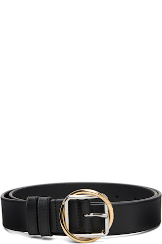 JACQUEMUS: Black La Croisière 'The Salon' Belt | SSENSE