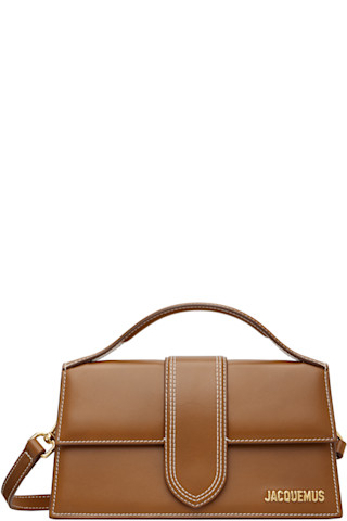 JACQUEMUS: ブラウン Les Classiques 'The large Bambino' バッグ