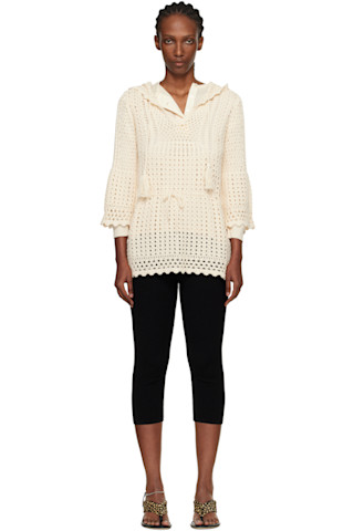 Isabel Marant Etoile: Off-White Zaelle Summer Crochet Knit