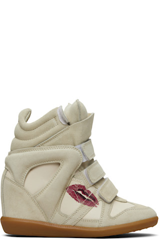 Isabel Marant: グレー Bekett スニーカー | SSENSE 日本