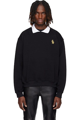 ERNEST W. BAKER ポロシャツ ERNEST W. BAKERのブラック＆ホワイト Golf 長袖ポロシャツがセール中