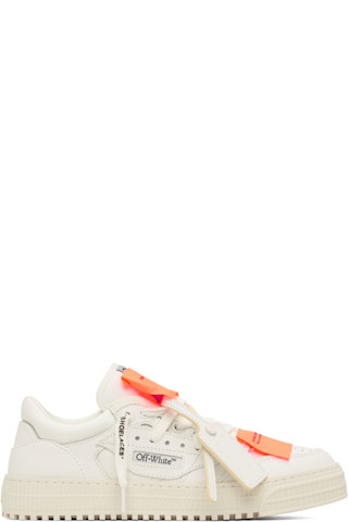 Off-White: White Low Top 3.0 Off Court Sneakers | SSENSE