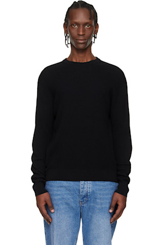 Studio Nicholson: ブラック Portland セーター | SSENSE 日本