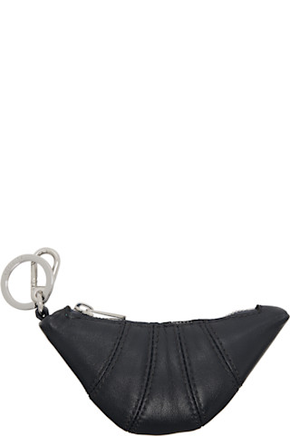 LEMAIRE: Gray Mini Croissant Keychain | SSENSE Canada