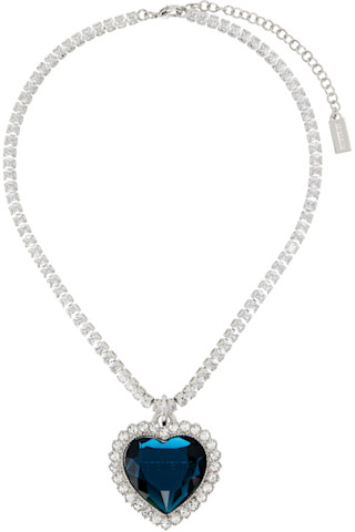 Vetements クリスタルハートネックレス　ペンダント Heart Necklace by VETEMENTS on Sale