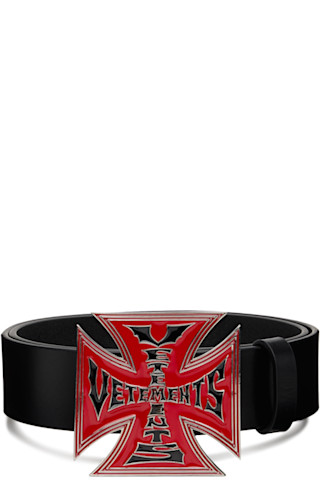 ラス1 VETEMENTS oversized ring belt Vetements Vetements Oversized Ring Leather Belt | Grailed