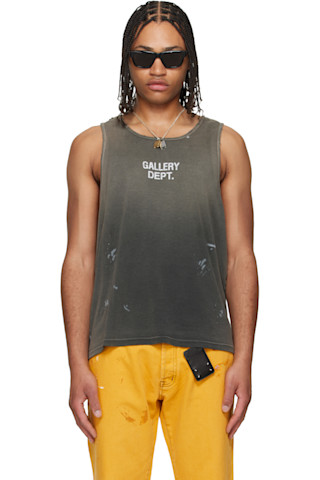 Gallery Dept.: Gray Sun Tank Top | SSENSE Canada