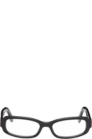 Black PA5024 Glasses by Palm Angels on Sale display picture 1
