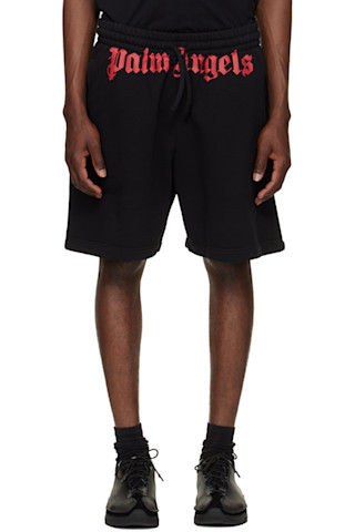 Palm Angelsのブラック Waist Logo ショートパンツがセール中