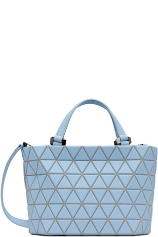 BAO BAO ISSEY MIYAKE: Blue Crystal Matte Bag | SSENSE