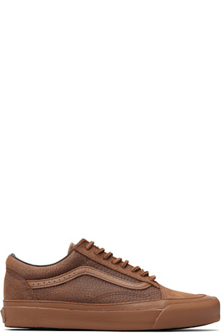 Vans: Brown LX Old Skool Sneakers | SSENSE