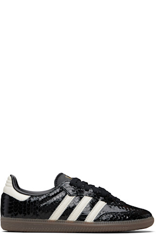 adidas Originals: Black Samba Sneakers | SSENSE