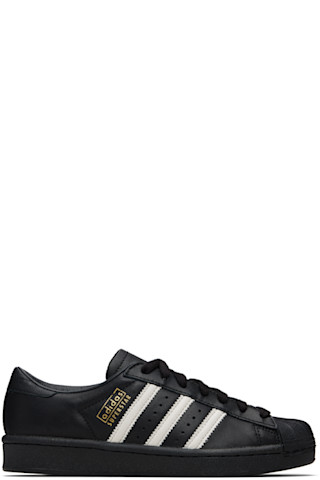 Black Superstar Vintage Sneakers by adidas Originals on Sale