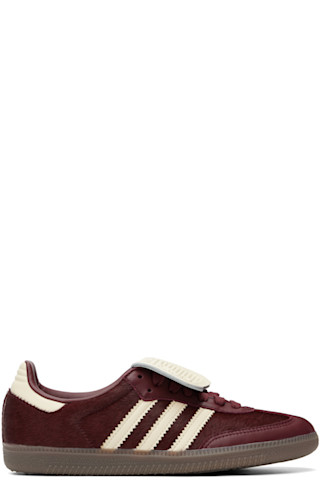 adidas Originals: Burgundy Samba LT Sneakers | SSENSE