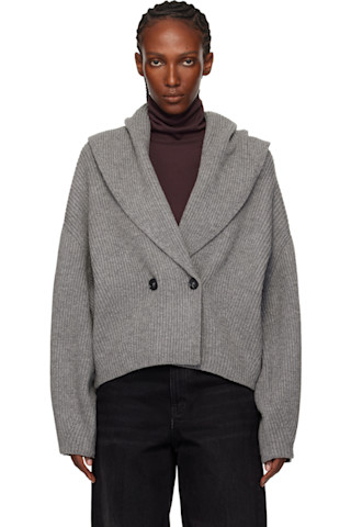 toteme カーディガン TOTEME（トーテム） カーディガン HAMMERED BUTTON CARDIGAN