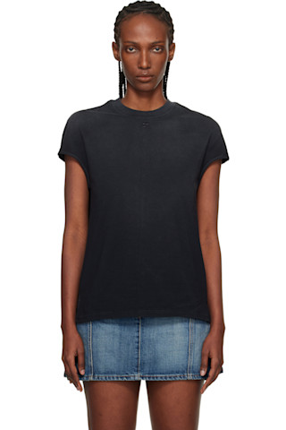 Courrègesのブラック Solarized オーバーサイズ Tシャツがセール中