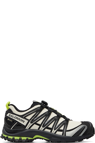 Salomon: Black & Off-White XA Pro 3D GORE-TEX Sneakers | SSENSE