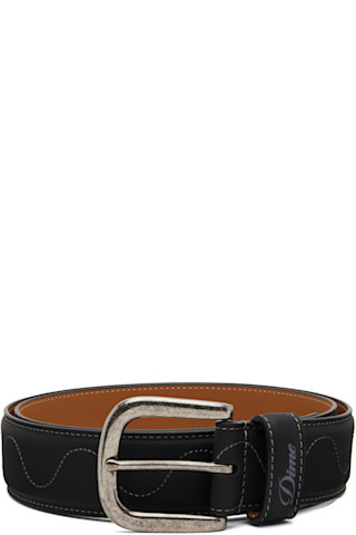 Dime: ブラック Desert レザーベルト | SSENSE 日本