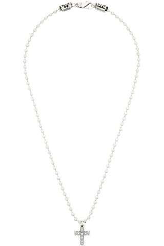 Emanuele BicocchiのBeaded Chain Notre-Dame クロスネックレスがセール中