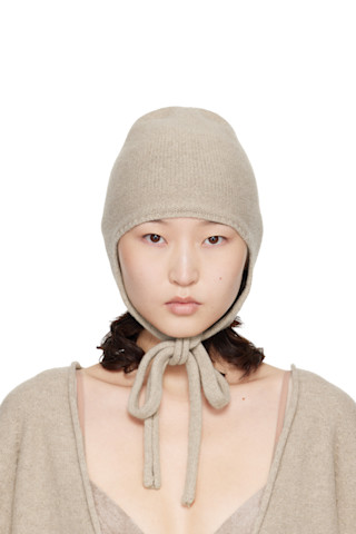 Baserange: ベージュ Tier Hood ビーニー | SSENSE 日本