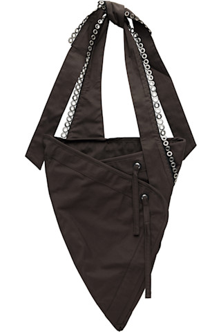 Kiko Kostadinov: Gray Kest Pouch Bag | SSENSE