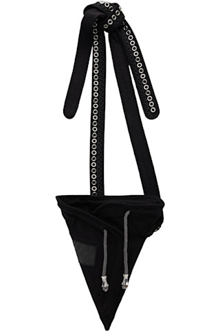 KIKO KOSTADINOV メッセンジャーバッグ Kiko Kostadinovのブラック Hatha ジャージ バッグがセール中