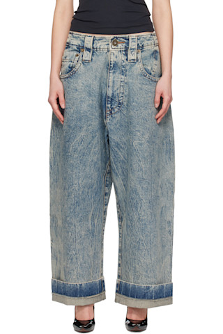 VAQUERA: Blue Baby Jeans | SSENSE