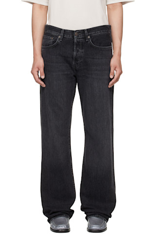 Acne Studios: Black 2010M Jeans | SSENSE
