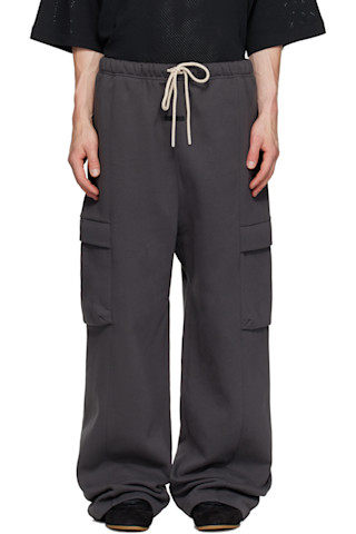 Fear of God ESSENTIALS: グレー Field カーゴパンツ | SSENSE 日本