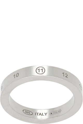 Maison Margiela: Number Reference Ring | SSENSE