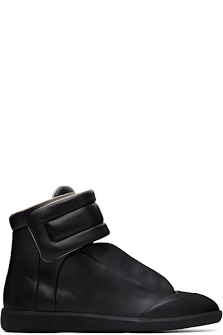 Maison Margiela: Black Future Sneakers | SSENSE
