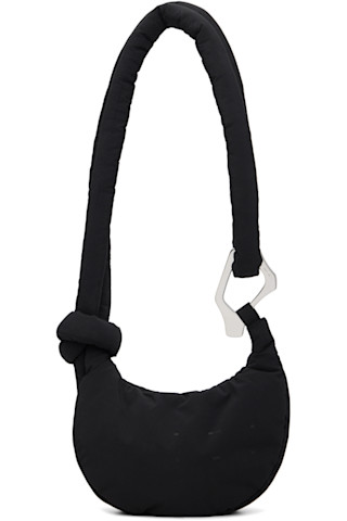 HELIOT EMIL: Black Mini Attache Tote | SSENSE