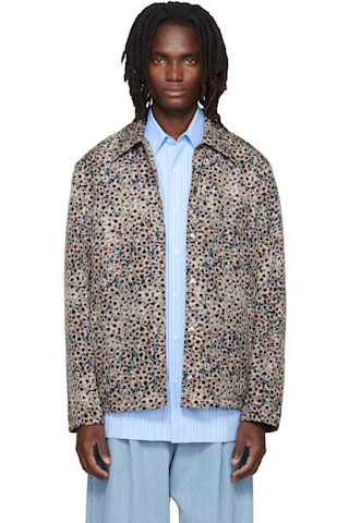 Dries Van Noten: Multicolor Floral Jacket | SSENSE