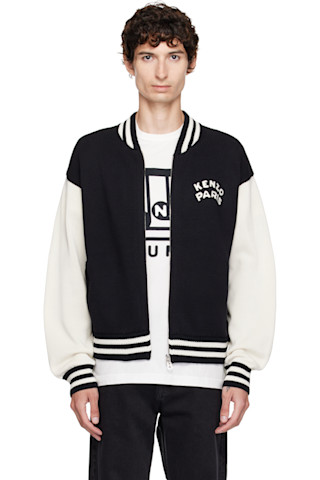 Kenzo: ブラック Kenzo Paris 'KENZO Paris Emblem' バーシティ