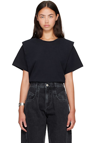 Isabel Marant: Black Zelitos T-shirt | SSENSE