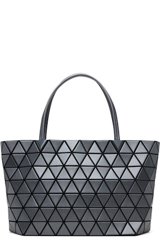 BAO BAO ISSEY MIYAKE: Gray Bateau Tote | SSENSE Canada