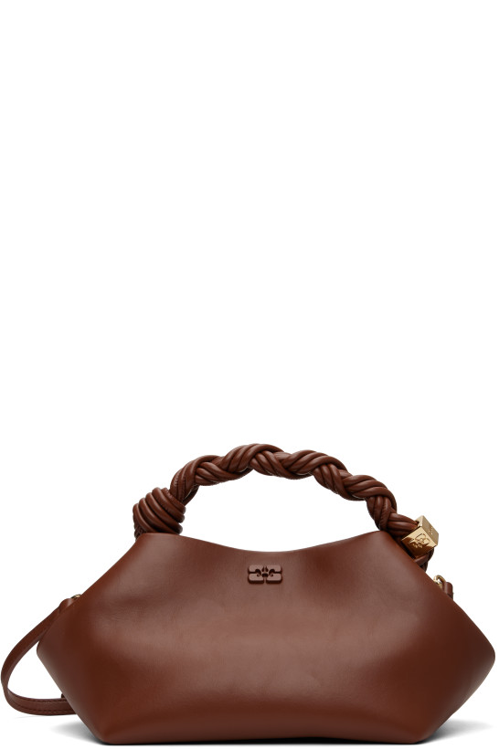 GANNI Brown Small Bou Bag