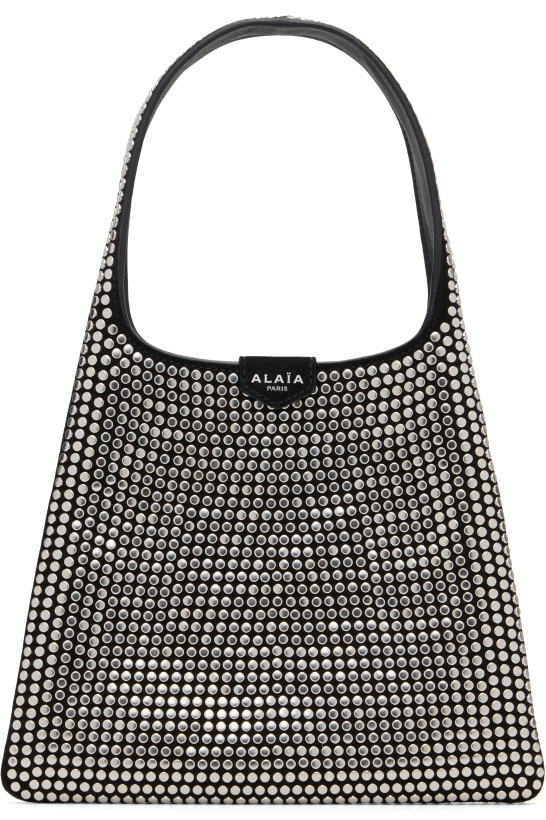 ALAÏA Black Studs Top Handle Bag