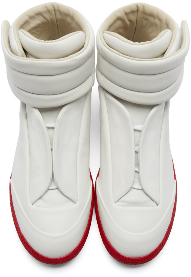 Maison Margiela White Future High-Top Sneakers