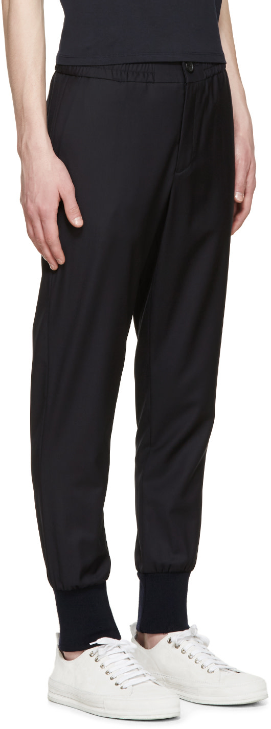 PS by Paul Smith Blue Cuffed Gents Trousers