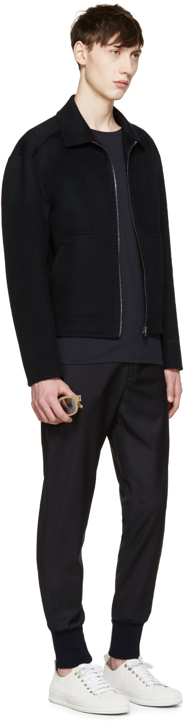 PS by Paul Smith Blue Cuffed Gents Trousers