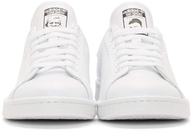 Raf Simons White Stan Smith adidas by RAF SIMONS Sneakers 